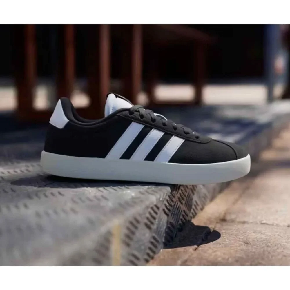 Adidas VL Court 3.0 Core Black Cloud White Women's Size 10